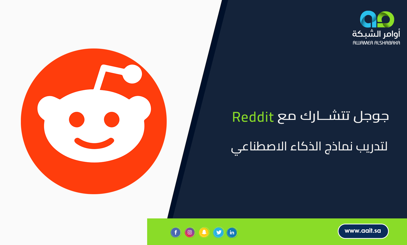 جوجل تتشارك مع Reddit