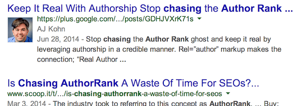 authorship photos in personalized search aj kohn أهم تحديثات جوجل سيرش حتي 2024؟