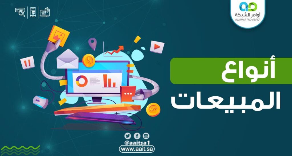 أنواع المبيعات 1 أنواع المبيعات وأهميتها وكيفية التسويق لها