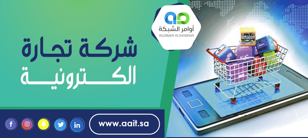 إنشاء شركة تجارة الكترونية