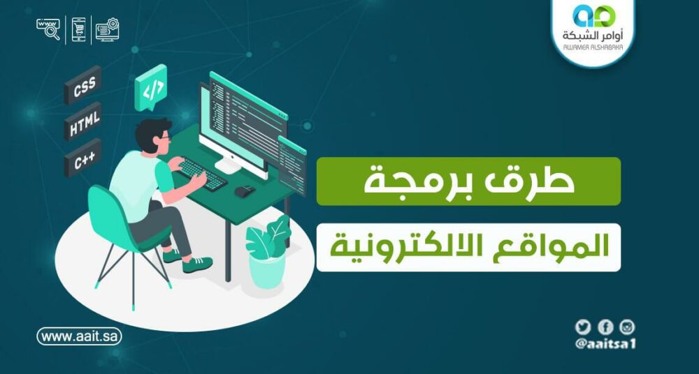 برمجة المواقع الإلكترونية 1 برمجة المواقع الإلكترونية