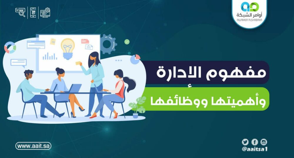 مفهوم الإدارة 1 مفهوم الإدارة وعناصرها ووظائفها