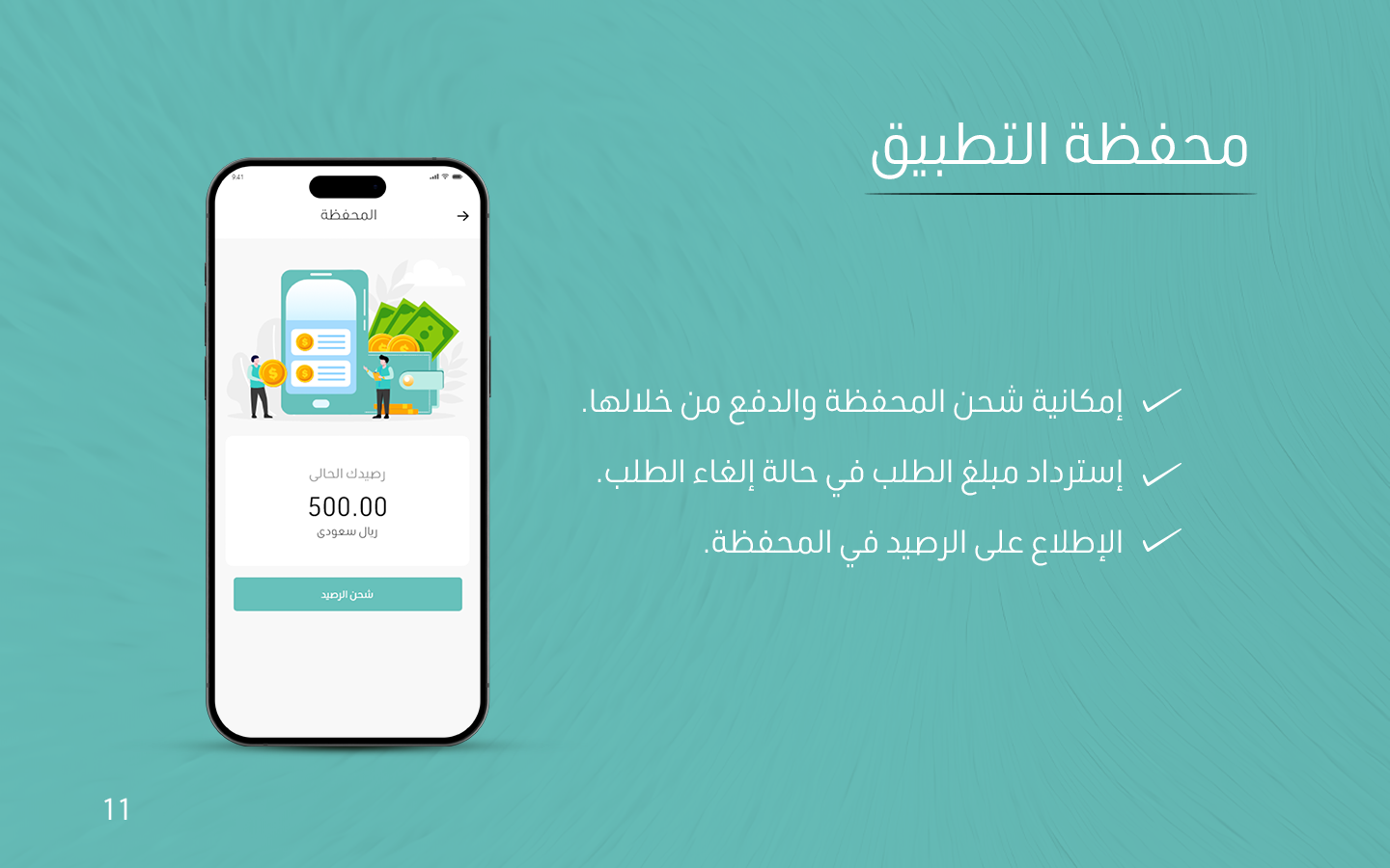 Wallet 4 Food Delivery App.